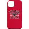 Desert Merch Liverpool England Shop Custodia per iPhone 13 Liverpool England - Ali di fegato, colore: nero/bianco invecchiato