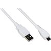 LINK LKCMB1 Cavo Micro Usb 2.0 Bianco Mt 1 in Rame per Ricarica Veloce e Scambio Dati