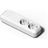 Famatel M111771 - Base bipolare 10-16 A 250 V presa di terra laterale 2 prese