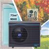 POOL GRE Pompa di calore inverter piscina HPGIC75
