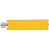 UTTASU Estensione in lega di alluminio per asta GPS, 10-60 cm, giallo lega di alluminio (10 cm)