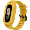 ToVioc Cinturino silicone per Xiaomi Smart Band 10/9/8/7/6/5 - Giallo | Cinturino per orologio impermeabile traspirante Sport di ricambio per Xiaomi Smart Mi Band 10/9/8/7/6/5