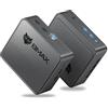 BMAX Mini PC B3 N5095 (fino a 2,9 GHz) 8 GB RAM/256 GB SSD W-11 Pro Mini computer desktop Display doppio schermo 4K Cover push-pull WiFi5/Dual HDMI/USB 3.0/BT4.2 Micro PC Mini computer