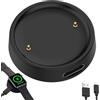 Xforevery Caricabatterie USB C compatibile con Amazfit Active 2 / Amazfit Bip 6 di ricambio per stazione di ricarica/Active2 Square, cavo di ricarica da 100 cm per Amazfit Active 2 / Amazfit Bip 6, nero