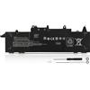K KYUER SX03XL Batteria per HP ProBook X360 435 G7 G8 G10 SX03045XL 45Wh