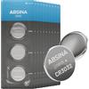 ABSINA batteria a bottone CR3032 al litio 3 V - CR 3032 | Confezione da 30 pile a bottone CR 3032 anti-perdita e lunga durata - Per sensore, strumento di misura e altro