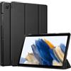 TXWLLIU Custodia per Samsung Galaxy Tab A8 10.5 Pollici 2022/2021 (SM-X200/X205/X207), Custodia Leggera a Tre Ante con Auto Sonno/Veglia, Nero