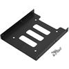luosh Da 2.5a 3.5 SSD HDD Adattatore per Metallo Staffa di Montaggio Supporto per Disco Rigido Dock per PC