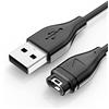 Vancle Cavo di Ricarica per Garmin Instinct 2, 2S, 2X, 2 Solar, Tactical, Crossover, Tide, USB e Solare, 100 cm