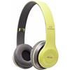 Ziyan Cuffie senza fili Bluetooth, pieghevoli, senza fili, con suono stereo HiFi, per viaggi, ufficio, attività all'aperto, trasporto, viaggi, studio (verde)