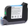 Generico Cartuccia d'inchiostro, 2588 2588+ 2588+M, 12.7mm, per codifica TIJ | inchiostro a solvente ad asciugatura rapida, Eco-Solvent, 42ml, 600DPI, larghezza impulso 120-180mm(1pcs green)