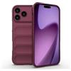 ESHUYI Cover Silicone Liquido per iPhone 18 Pro Max/iPhone 17 Pro Max | Protezione Anti-Germi e Fodera in Microfibra, Custodia protezione antiurto, Viola scuro