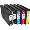 Generico Cartucce d'inchiostro T04B compatibili for Epson WF-C8190 WF-C8690 WF-C8610 | Inchiostro pigmentato, chip incluso(1set)