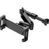 Generic Supporto per poggiatesta per sedile posteriore, girevole a 360°, regolabile, compatibile con tutti i tablet da 4 a 11 pollici, iPhone, iPad Air Mini