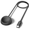 VANCLE Caricatore per Samsung Galaxy Watch 7/Ultra/Watch FE/Watch 6/6 Classic/Watch 5/5 Pro/4/4 Classic, cavo di ricarica USB, cavo di ricarica rapida, stazione di ricarica magnetica migliorata