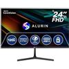 Alurin Monitor 27 Pollici 4K UHD CoreVision, AMD FreeSync, Eye Care, Low Blue Light, 60Hz, HDMI 2.0, DisplayPort 1.4, VESA 75x75, Monitor per Ufficio, Design, Editing e Multimedia