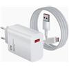 Genérico 67 W Caricatore USB C Ricarica Rapida Compatibile con Xiaomi 11T 12 13T 14, Redmi Note 13 12 Pro, Caricatore Ultra Rapido Turbo Adattatore da 8A Caricatore e Cavo USB a USB C 2M per Xiaomi Poco X6 X5