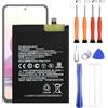 VUXYIT BN59 - Batteria di ricambio compatibile con Xiaomi Redmi Note 10S e Redmi Note 10 4G, con set di attrezzi di riparazione
