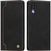 rongki Custodia per Samsung Galaxy A50/A30S/A50S, Cover in Pelle Sintetica Portafoglio con Slot per Carte, Supporto, Chiusura Magnetica, Antiurto Case per Samsung A50/A30S/A50S, Nero