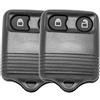 mt key Telecomando per auto, 2 alloggiamenti, 2 tasti, per Ford