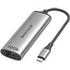BrosTrend 10Gbps Adattatore Ethernet USB C per PC, MacBook, iPad, Alluminio | Fino a 10Gb su Windows, ~5Gb su macOS, USB LAN 10Gb Compatibile USB4 e Thunderbolt 5/4/3, Linux (Kernel 7.2+) Garanzia a Vita
