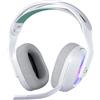 Logitech G G522 LIGHTSPEED, cuffia con microfono gaming wireless (Bianco) | Microfono a banda completa, audio avanzato, Tri-Connect (LIGHTSPEED, Bluetooth, USB A-C), PC, Nintendo Switch/Switch 2