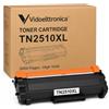 vidoelettronica® 2X TN2510XL Toner Nero Alta Capacità 3000 pagine con Chip, Compatibile Brother HL-L2400DWE/HL-L2445DW, DCP-L2620DW/L2660DW/L2665DW, MFC-L2800DW/L2827DWXL/L2835DW/L2860DWE (2)