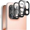 QJONSIU Pellicola per Obiettivo per OPPO Find X10 Pro Max, 2 Pezzi, Black | Facile Installazione, Antimpronta, Senza Bolle, Compatibile con Cover