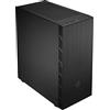 Cooler Master MasterBox MB600L V2- Case PC in Acciaio Spazzolato, Lati in Rete, Maggiore Versatilità di Raffreddamento, Spazi Interni Migliorati, Cover Alimentatore Ventilata - Pannello in Acciaio, Nero