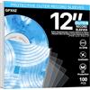 GPXIIZ 100x Buste Vinili 33 Giri Esterne 12 Pollici con protezione UV | Resistente Agli Strappi | Density Custodie Protettive in Polietilene per LP Singoli Doppi | Protezione Vinile Copertine Cover