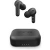 Urbanista Auricolari Wireless Urbanista London, Cuffie cancellazione rumori attiva, 25 ore di riproduzione, custodia ricarica wireless, Bluetooth 5.0, chiamate vocali pulite, compatibile Android iOS - Nero
