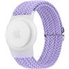 Vancle Bracciale Airtag per Apple per Bambini, Cinturino Elastico Braccialetto AirTag 2nd Gen (2026) & 1st Gen, Aggiornamento Nylon Regolabile Cinturini Regolabile Anti-Perdita Loop per Bambini Anziani