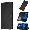 PanXCase Cover Libro per Xiaomi Redmi Note 17 Pro 5G | Custodia Wallet in Pelle PU, Funzione Supporto, 3 Scomparti Portacarte, Chiusura Magnetica, Case Antiurto, Black