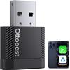 OTTOCAST Mini 2026 Aggiornato, Adattatore CarPlay & Android Auto Wireless | WiFi Dual-Band, Bluetooth 5.0, Plug & Play USB, riconnessione automatica, Per Veicoli OEM con CarPlay Cablato dal 2016, Nero