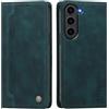 rongki Custodia per Samsung Galaxy S23 Plus, Cover in Pelle Sintetica Portafoglio con Slot per Carte, Supporto, Chiusura Magnetica, Antiurto Case per Samsung S23 Plus, Verde scuro