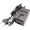 EMOVERY Singola Wall/Car AC/DC Batteria Caricabatterie Compatibile per Leica BM8 M8 M8.2 M9 ME M-E 14464 BLI-312 Digital Camera