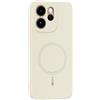 GIOPUEY Cover per Oppo Reno 15 PRO, Magnetica Custodia Compatibile con MagSafe, Morbido TPU Silicone Custodia, Resistente all'Usura - Beige