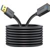 VCZHS Tech VCZHS - Prolunga USB 3.0 da 6 m, prolunga USB da maschio A a femmina A, per lettore di schede USB, hard disk, tastiera, mouse, Playstation, Xbox, Oculus VR, stampante, fotocamera