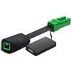 mangoal Dashcam Power Adapter 3 Pin (Model A) for Volvo XC40, XC60, XC90 | S60, V60, V90 & More, Hide The Wires, GPS Radar Mirror Camera Dash Cam Adapter Cable, Connects to Rearview Mirror (Hidden)