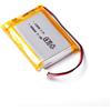 AFTERTECH 124050 3000mAh 3Ah 50x40x12mm CELLA POLIMERI DI LITIO LI-POLIMER LIPO 3,7v RICARICABILE CON BMS E CONNETTORE JST PHR 02 M1S1