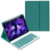 KMXDD Custodia con tastiera per iPad Mini di 6a generazione, iPad Mini 6, con tastiera a colori, tastiera wireless Bluetooth rimovibile (verde scuro)