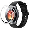 Lemxiee Cover per Xiaomi Watch 5 Case con Pellicola Vetro Temperato