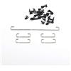 YMDK Costar Style - Stabilizzatori Costar con palo di bilanciamento sollevato, 6.25u 2u, per tastiera meccanica MX Filco (kit 1 per tastiera 60 87)