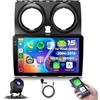 VECHTEL 4G&128G 9 Autoradio per Nissan Qashqai 2006-2016 con Carplay Android Auto,Bluetooth RDS/FM Radio,Wi-Fi GPS Navi,Telecamera posteriore AHD