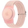 Vancle Bracciale Airtag per Apple per Bambini, Cinturino Elastico Braccialetto AirTag 2nd Gen (2026) & 1st Gen, Aggiornamento Nylon Regolabile Cinturini Regolabile Anti-Perdita Loop per Bambini Anziani