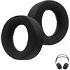 MniimaLuxe 1 paio di cuscinetti di ricambio per cuffie wireless Sony PS5 Pulse 3D, per cuffie PS5, con tessuto a rete traspirante e memory foam, cuscinetti di ricambio per un maggiore comfort e durata (nero)