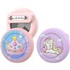 AIYAAIYA Confezione da 2 Supporti Compatibili con AirTag 1/2 Gen e Moto Tag 2 con Spillo, Custodia Protettiva in Silicone Carina Localizzatore GPS per Vestiti Zaini Bambini Anziani Animali (Cavallo + Corona)