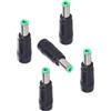 CAZSTYK Connettore alimentazione da DC5.5X2.1Mm, Green | Configurazioni plug-in ' adattatore