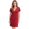 Selente Sweet Dreams Camicia da Notte/Vestaglia Donna a Maniche Corte, Made in EU