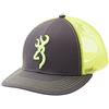 Browning 308177541, Flashback cap, Carbonio/Verde Fluo, Multi, Taglia Unica Unisex-Adulto